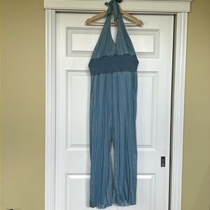 NEW GUESS LOS ANGELES Halter jumpsuit sz 28